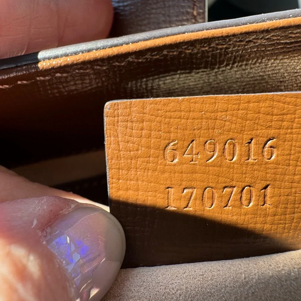 Gucci 1961 Jackie Supreme TanSatchel Bag with shoulder strap. NWT